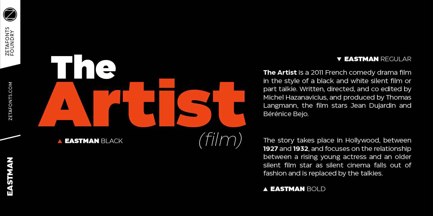 Example font Eastman #9